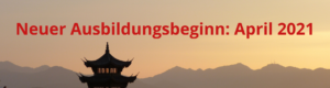 Neuer Ausbildungsbeginn April 2021