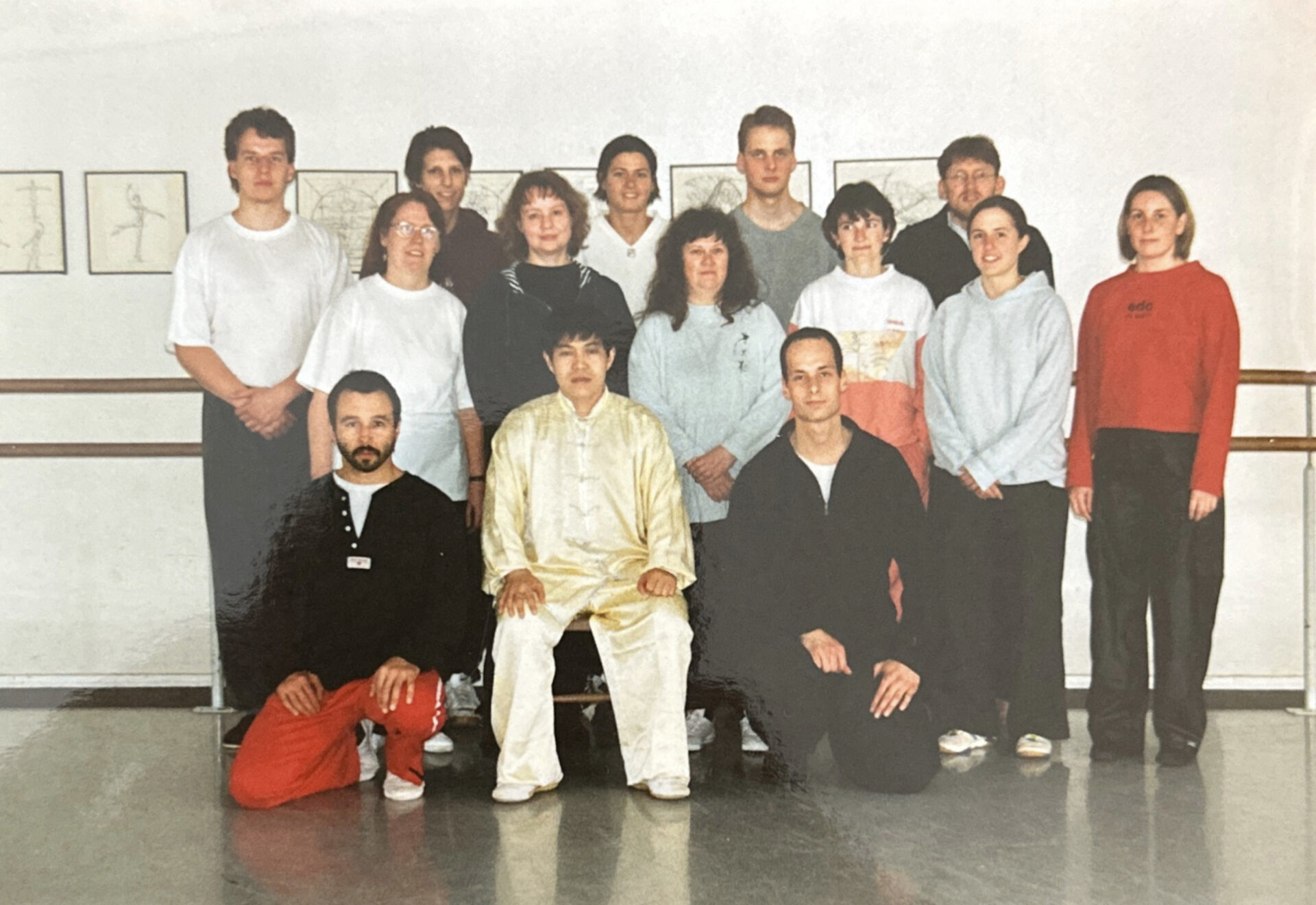 Erster Lehrgang mit Großmeister Shen Xijing in Münster - Frühjahr 2000